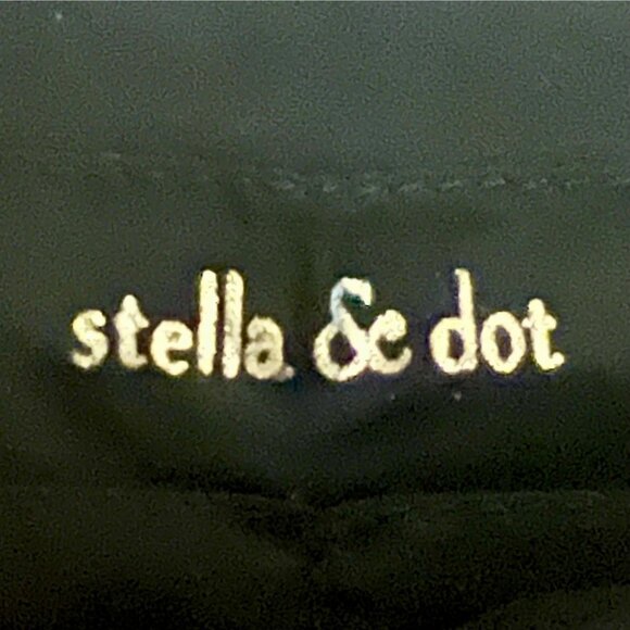 Stella & Dot Taj Boho Clutch Bag Multicolor Woven Fringe Magnetic Closure - Picture 7 of 8